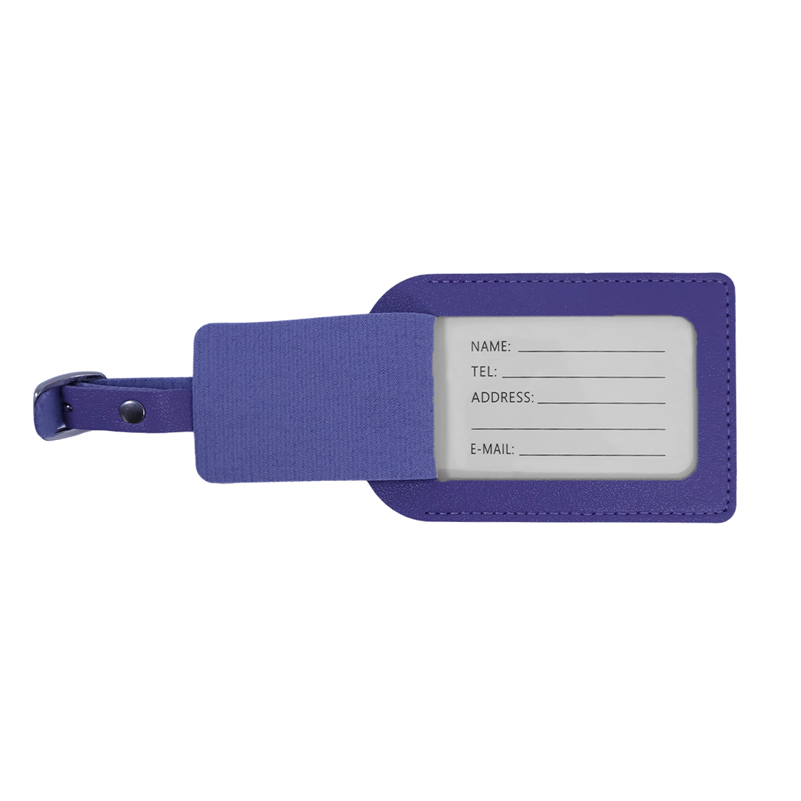 PU Leather Luggage Tag