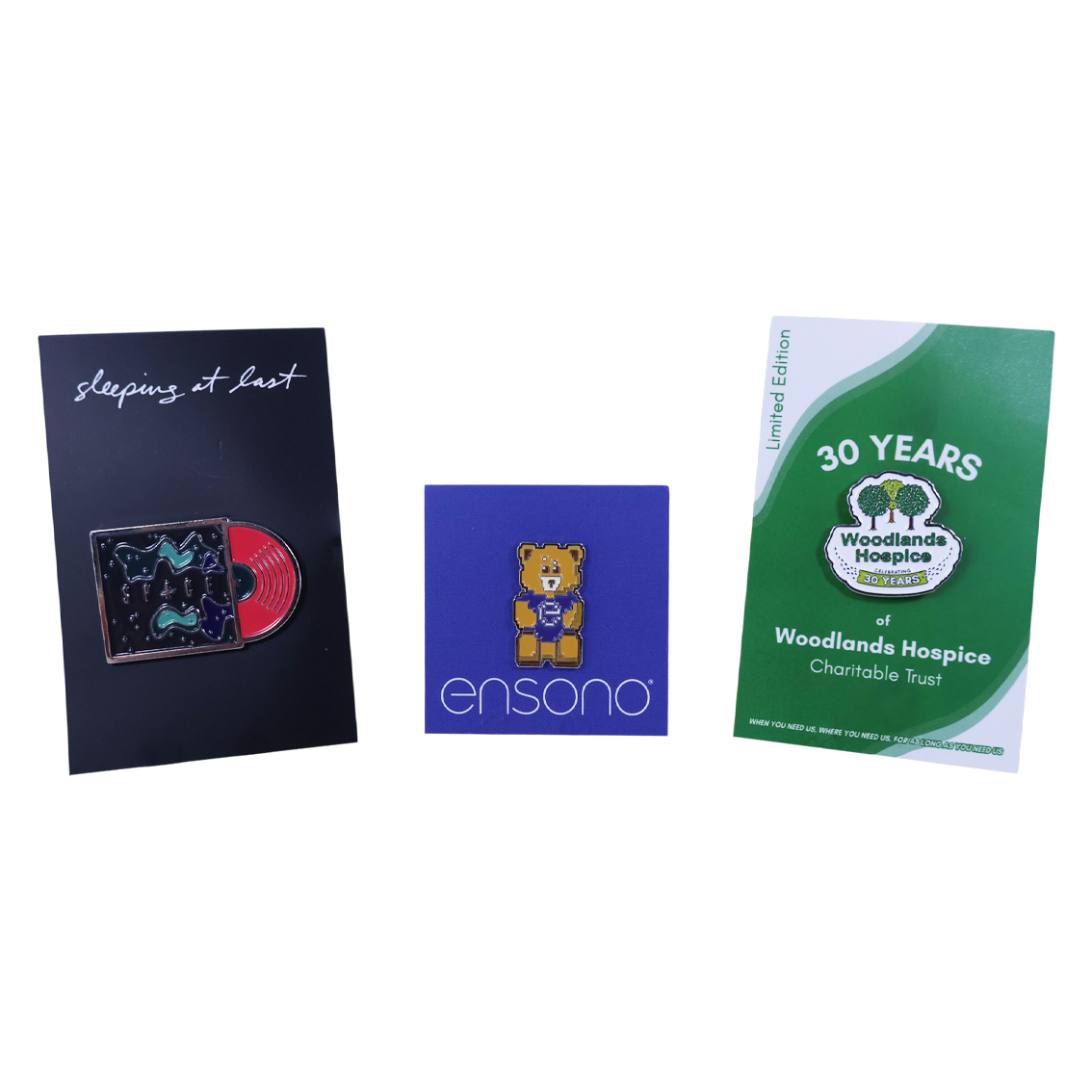 Soft Enamel Badge with Backing Card